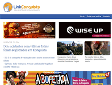 Tablet Screenshot of linkconquista.com.br